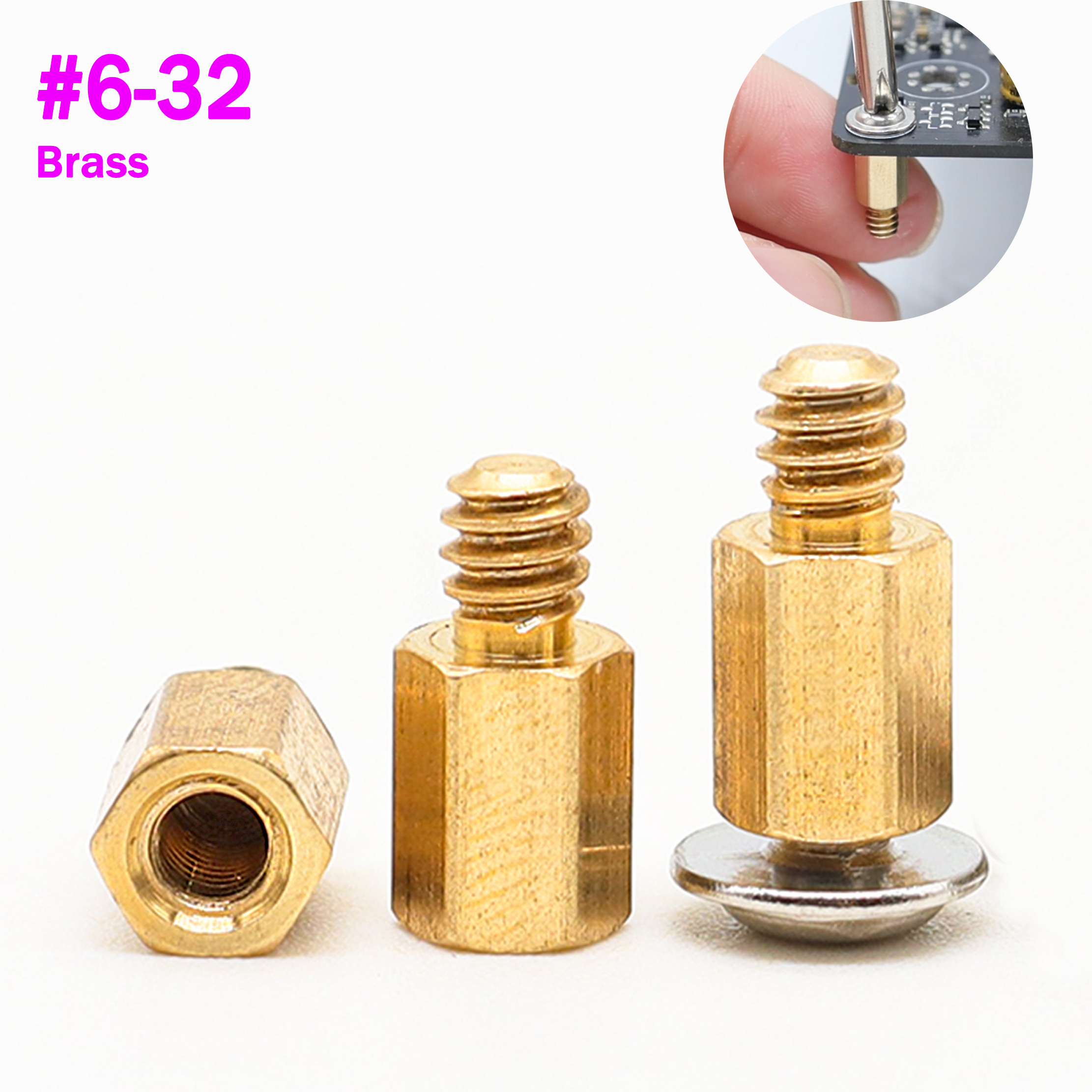 Hex Brass Male Female Motherbo - Screw Organizer Kit 评论和价格