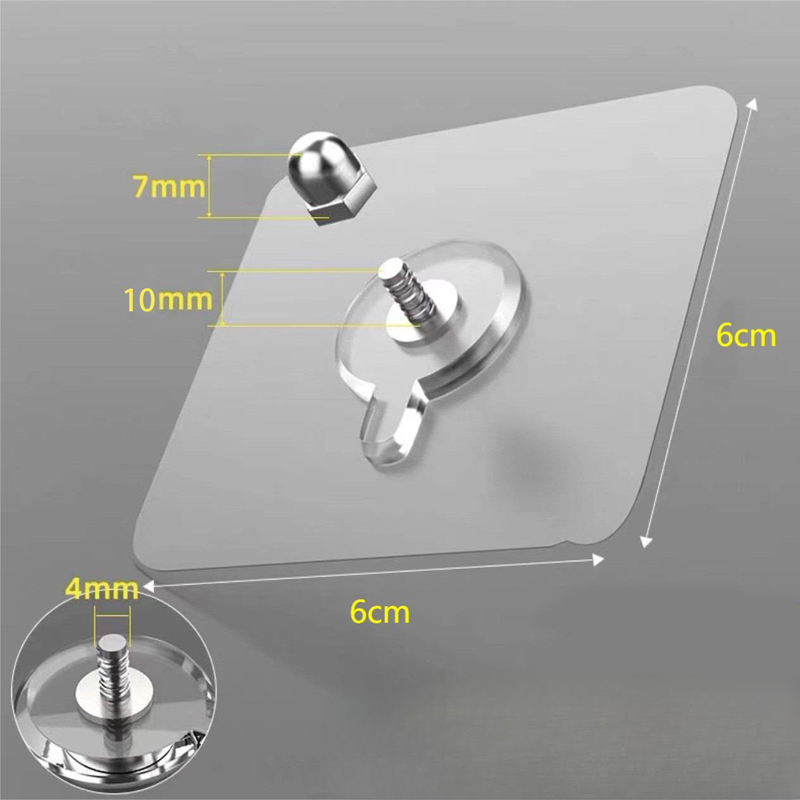 Strong Adhesive Wall Hooks Hom - Screw Organizer Kit 评论和价格