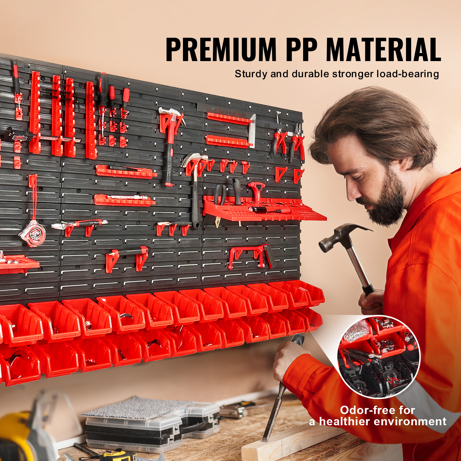 SucceBuy Wall Mounted Storage  - Screw Organizer Kit 评论和价格