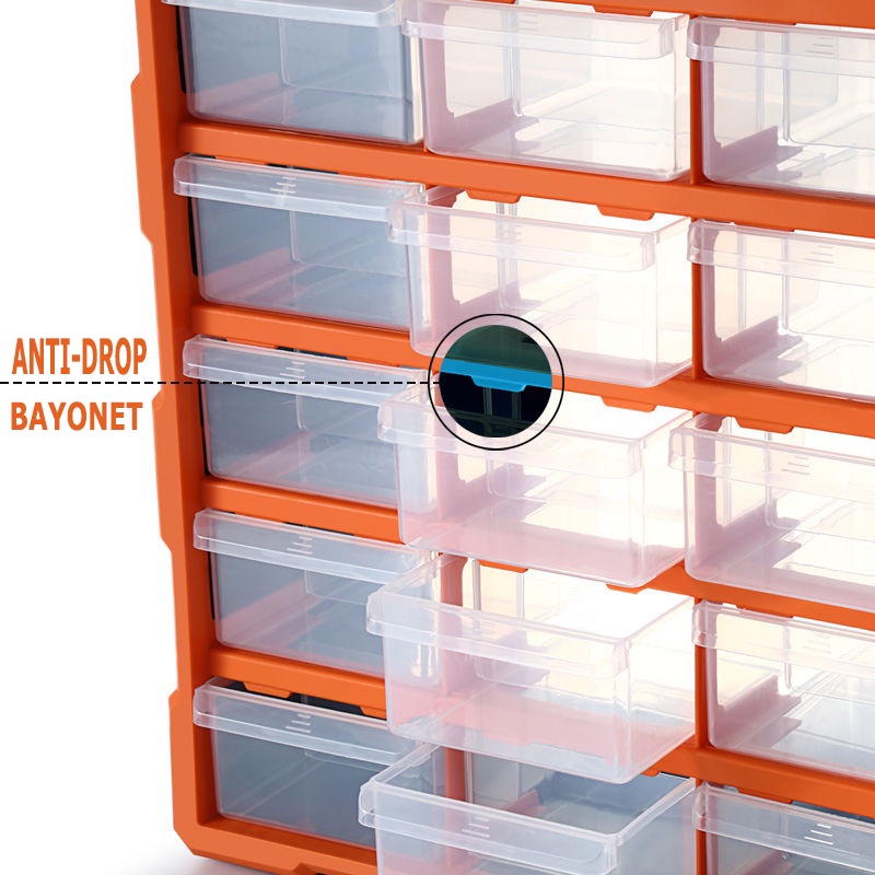 LEADLOONG 39 Grids Plastic Dra - Workshop Tools Cabinet 评论和价格