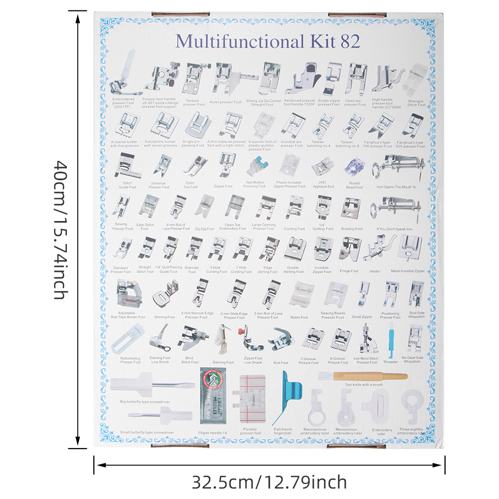 82pc/SET Full Set Sewing Machi - Hand Tools Mechanical Workshop 评论和价格