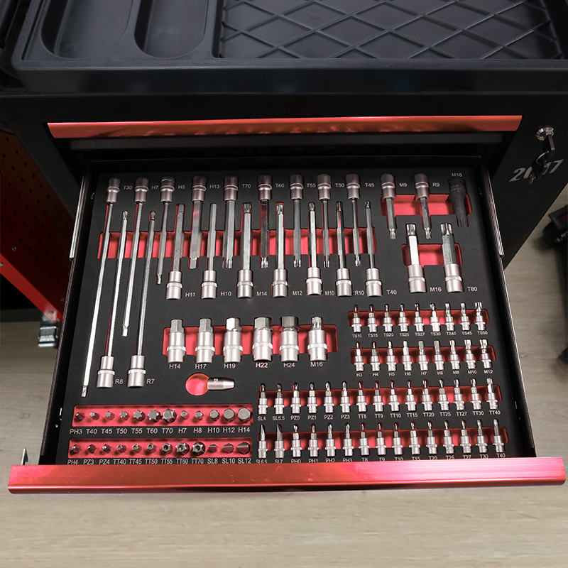 7 Drawer Tool Trolley With 273 - Workshop Tools Cabinet 评论和价格
