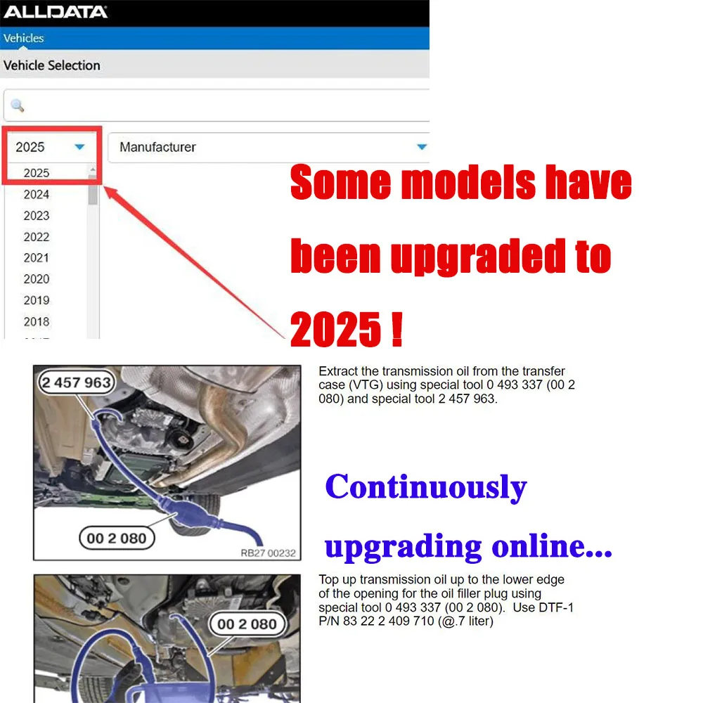 Alldata EU CAR Data Online Acc - Workshop Tools Online 评论和价格