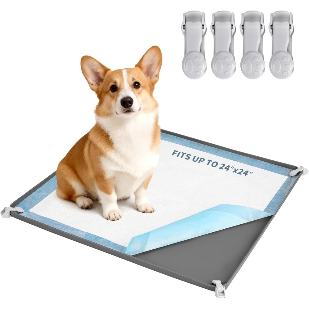 Dog Pee Pad Holder Suitable fo - Bench Dog Hole 评论和价格