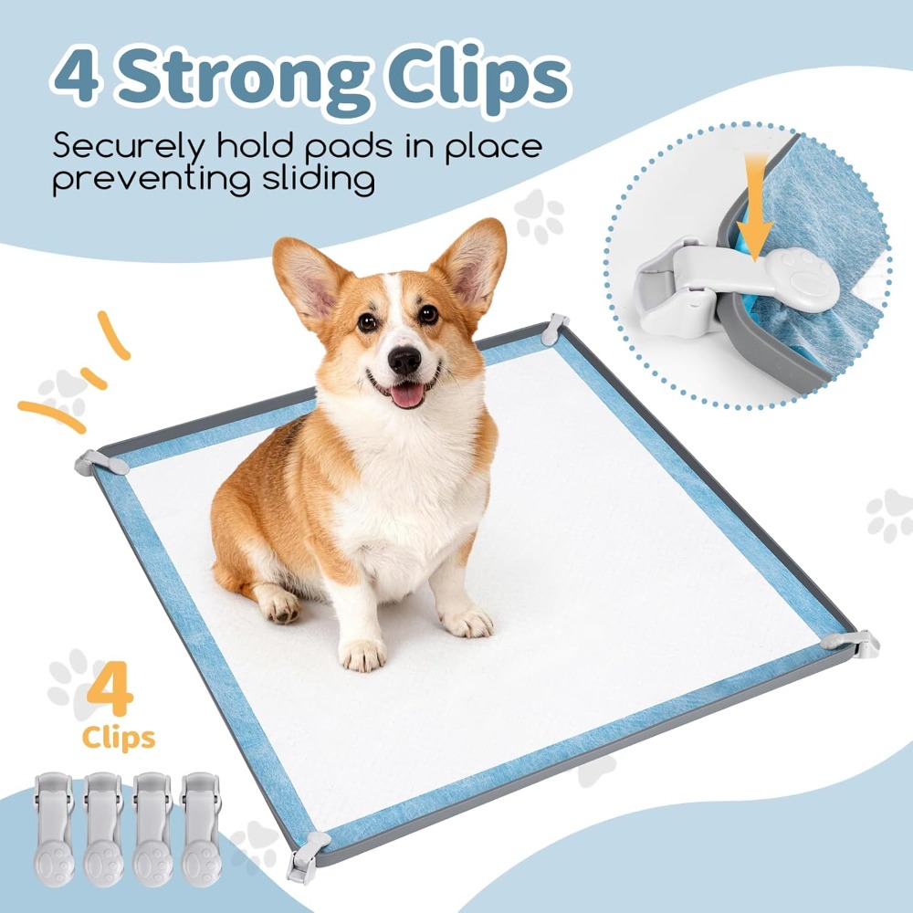 Dog Pee Pad Holder Suitable fo - Bench Dog Hole 评论和价格