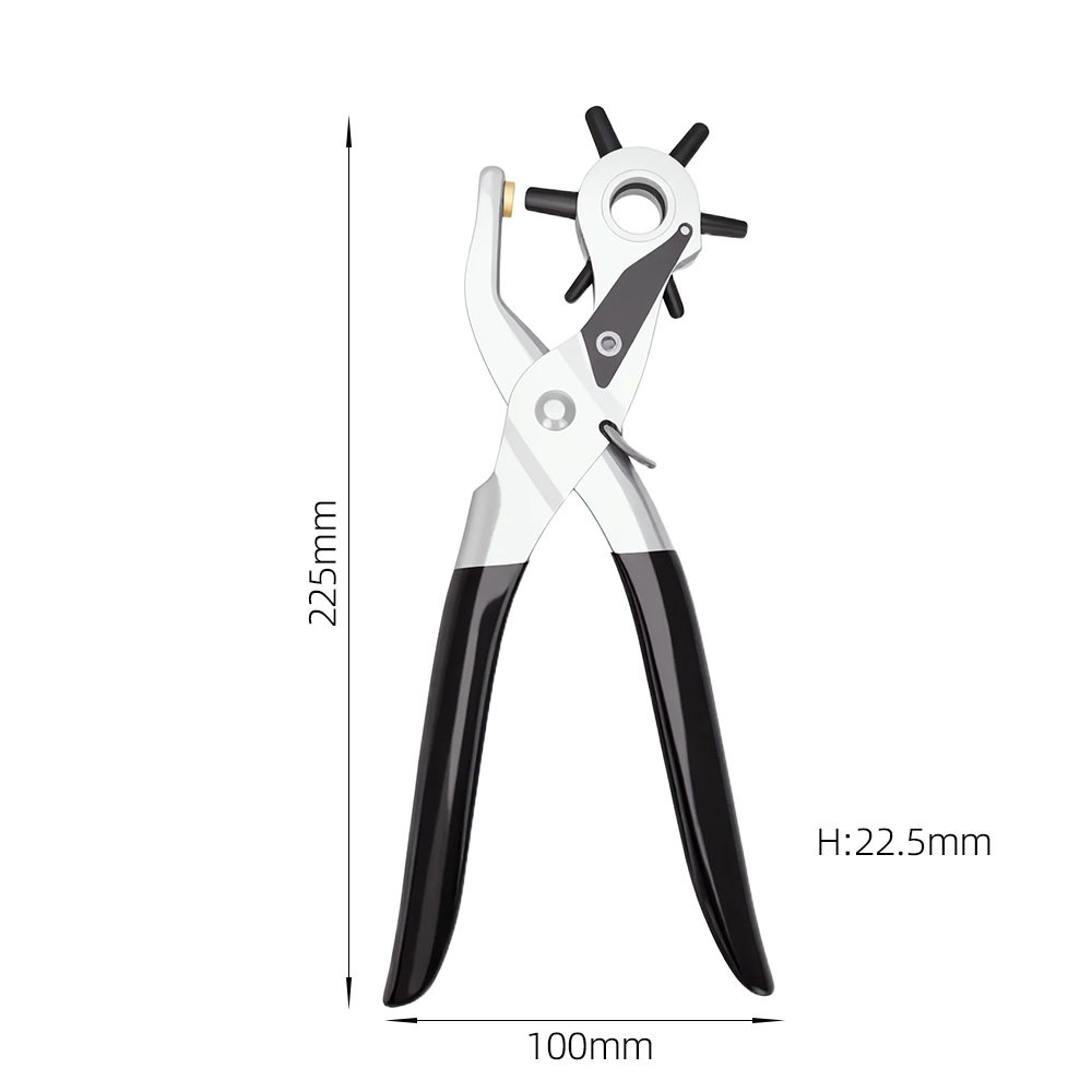1pc-Belt Punch Pliers Leather  - Mechanical Workshop Tools And Equipment 评论和价格