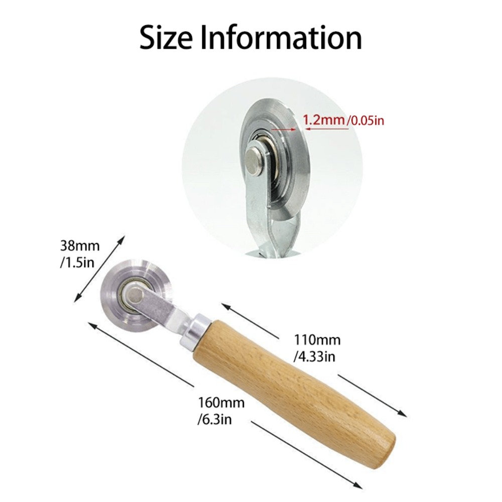 1 DIY Creasing Wheel - Craft C - Hand Tools Mechanical Workshop 评论和价格