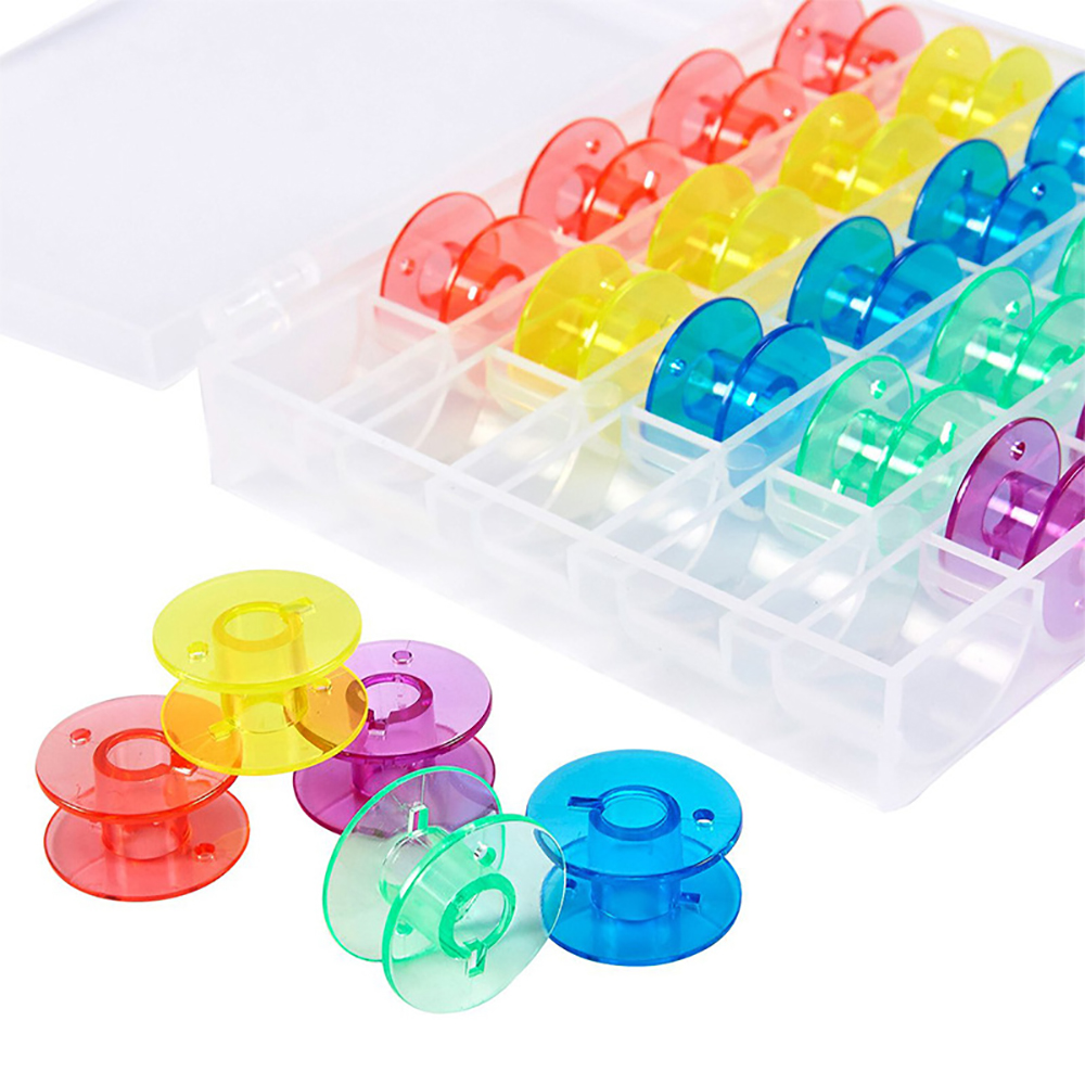 25Pcs/Set Plastic Threads Bobb - Mechanical Workshop Tools And Equipment 评论和价格