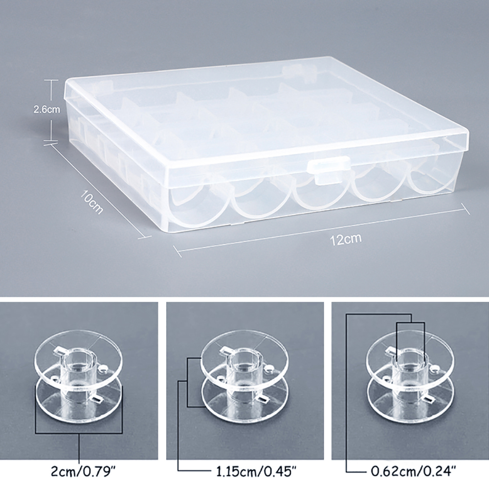 25Pcs/Set Plastic Threads Bobb - Mechanical Workshop Tools And Equipment 评论和价格