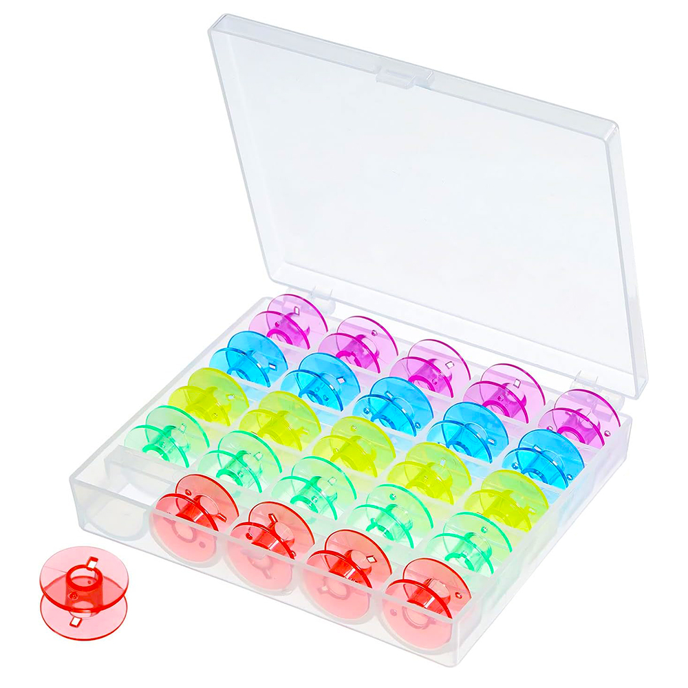 25Pcs/Set Plastic Threads Bobb - Mechanical Workshop Tools And Equipment 评论和价格