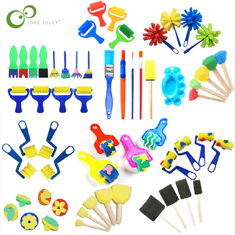 Children Toddler Sponge Stamp  - Tools Workshop Kids 评论和价格