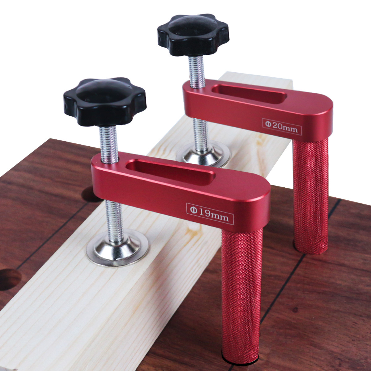 1pc 19mm/20mm Dog Hole Clamp W - Bench Dog Hole 评论和价格