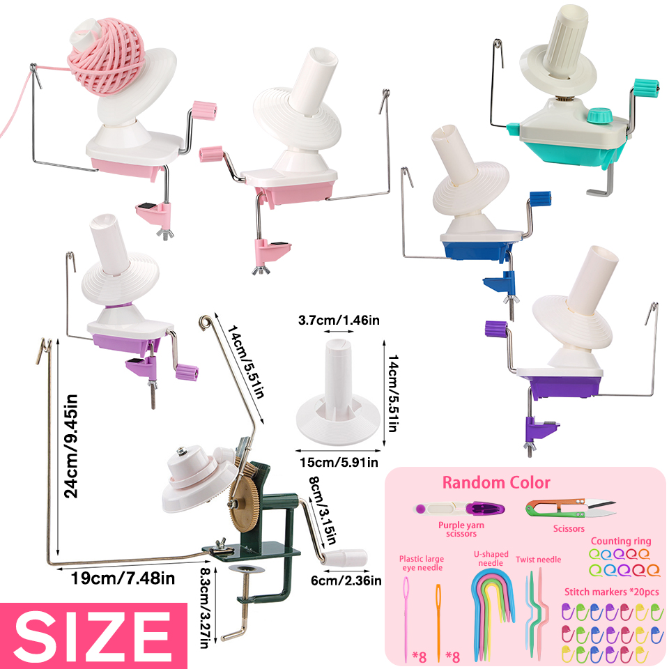 Imazy Yarn Cake Winder Spinner - Hand Tools Mechanical Workshop 评论和价格