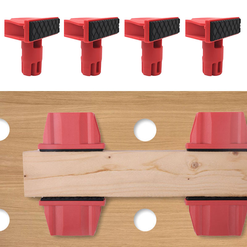 4Pcs Plastics Bench Dogs, 20mm - Bench Dog Hole 评论和价格