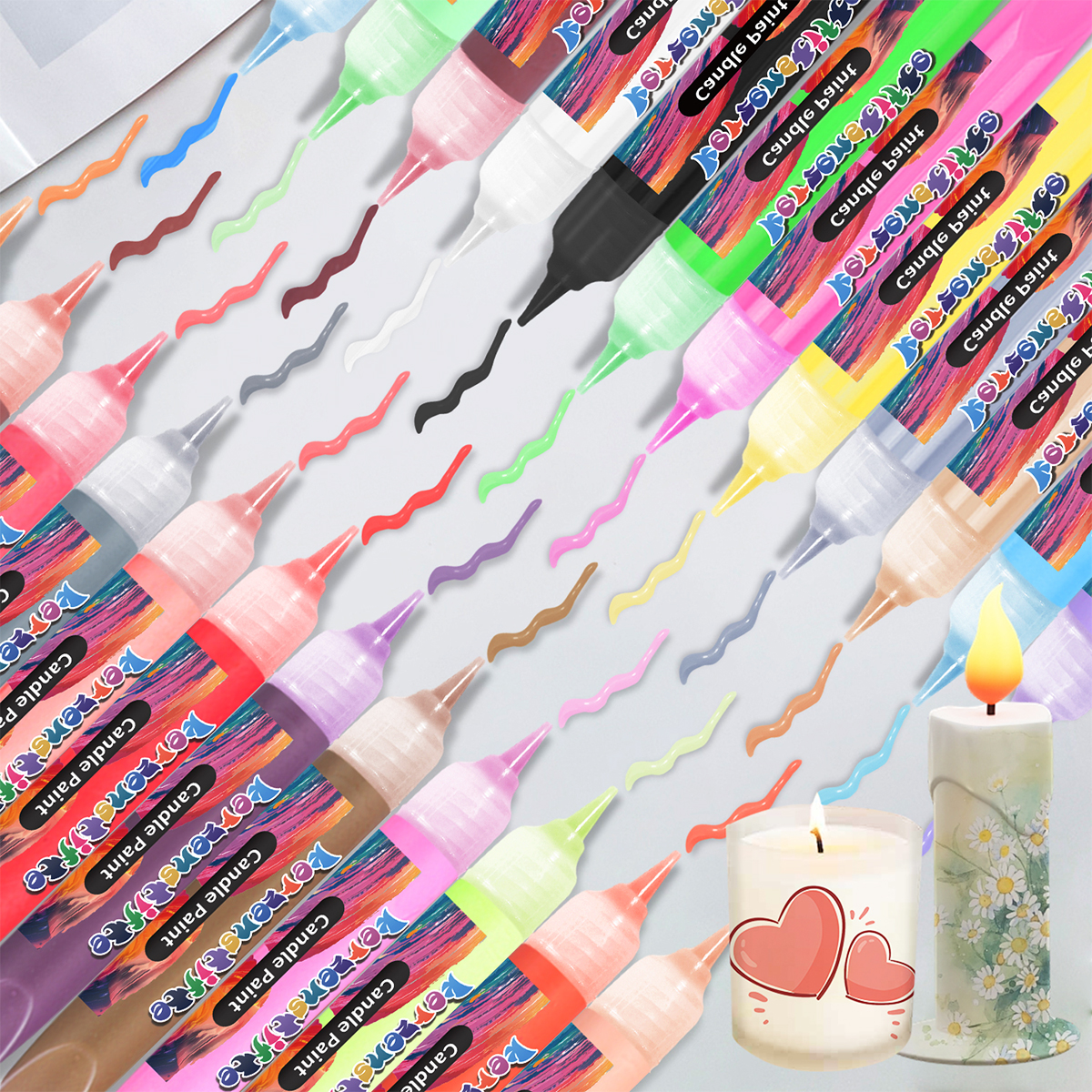 24Colors 10Ml Candle Paints Hi - Tools Workshop Kids 评论和价格
