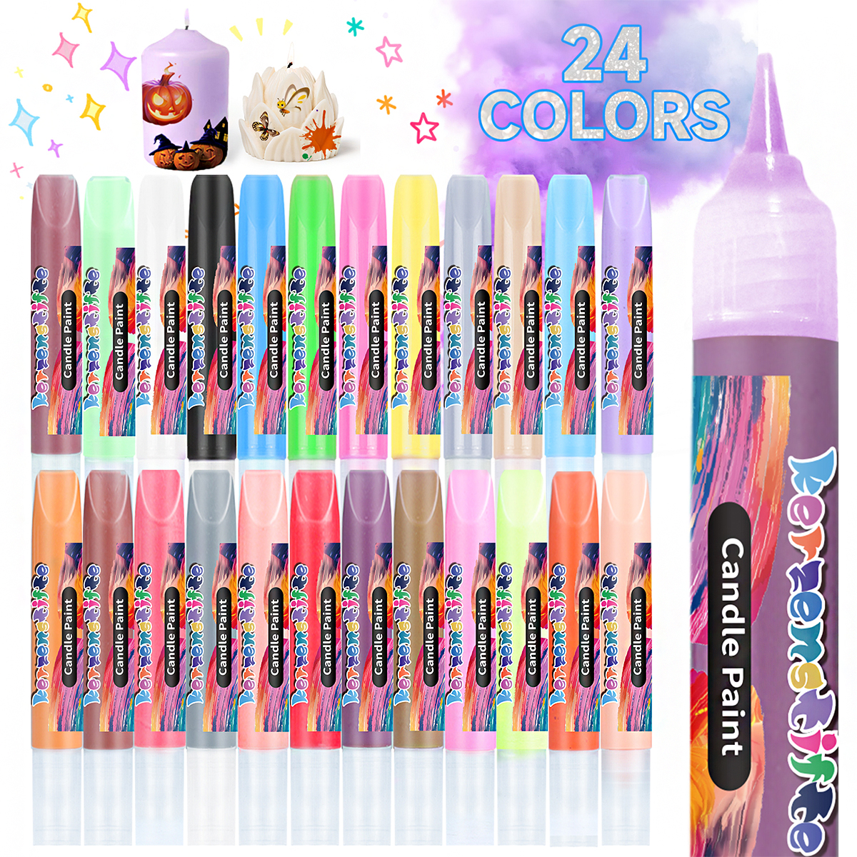 24Colors 10Ml Candle Paints Hi - Tools Workshop Kids 评论和价格