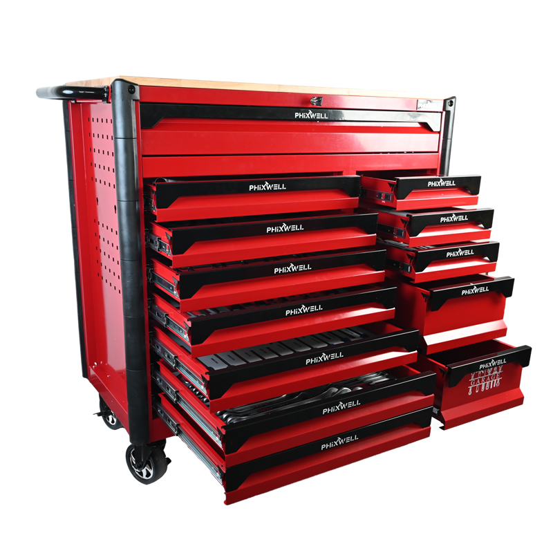 Big Cabinet Color Custom 13 Dr - Tools Trolley For Workshop 评论和价格