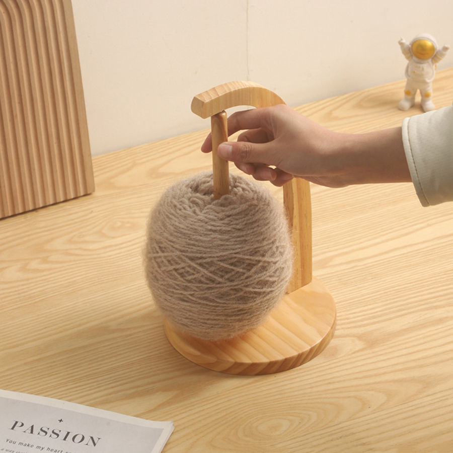 Wooden Yarn Holder Spinning Kn - Mechanical Workshop Tools And Equipment 评论和价格