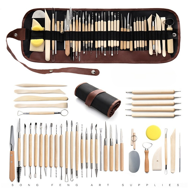 32 piece pottery tools set/Han - Tools Qa 评论和价格