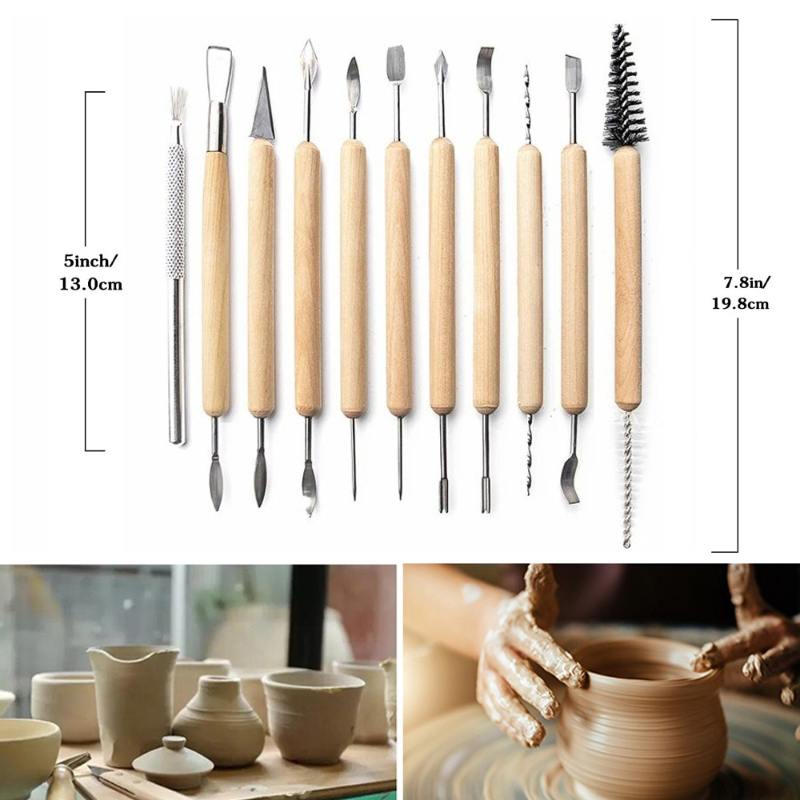 32 piece pottery tools set/Han - Tools Qa 评论和价格