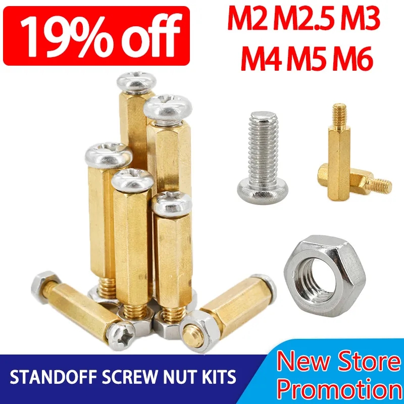 M2 M2.5 M3 M4 M5 M6 Hexagon Mo - Screw Organizer Kit 评论和价格