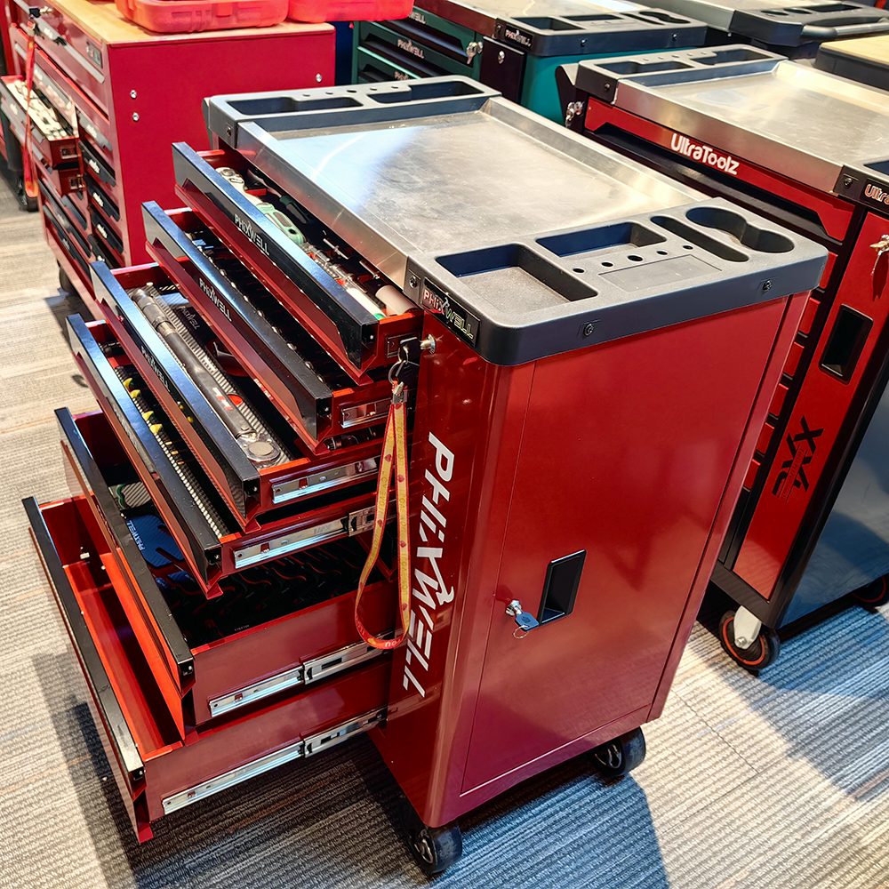 Workshop 7 Drawers Stainless S - Tools Trolley For Workshop 评论和价格