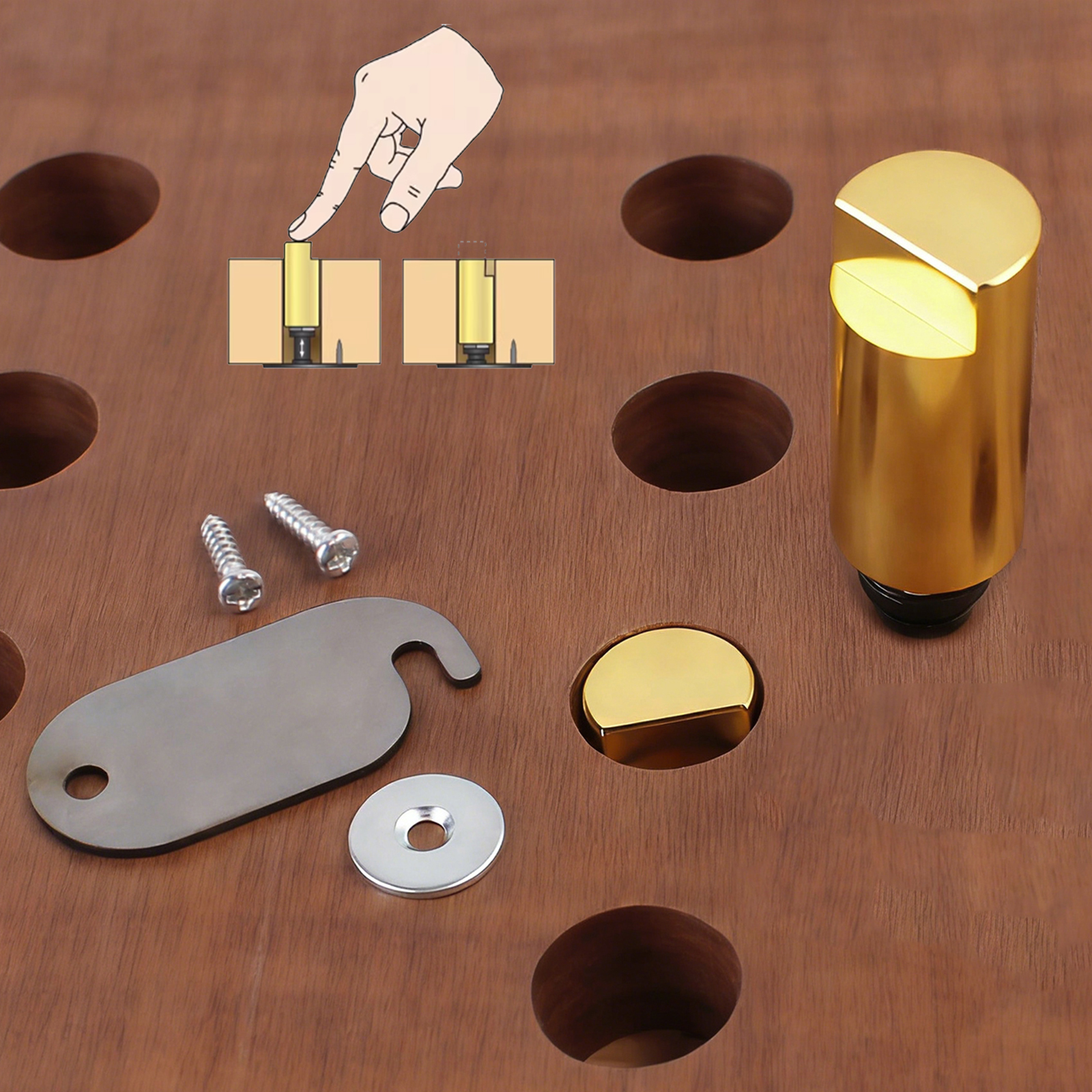 1Pc Woodworking Bench Dog Clam - Bench Dog Hole 评论和价格