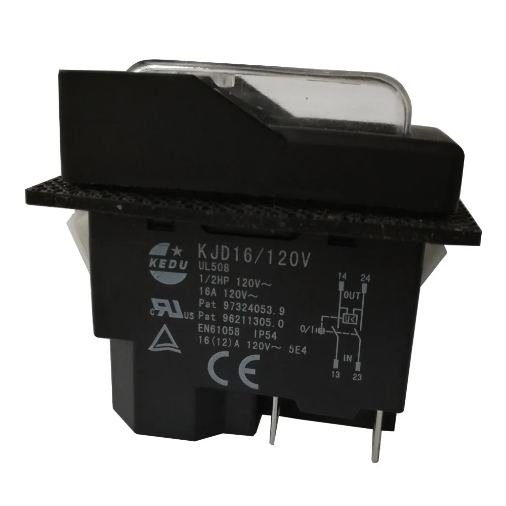 KEDU KJD16/120V 4Pins Waterpro - Hand Tools Mechanical Workshop 评论和价格