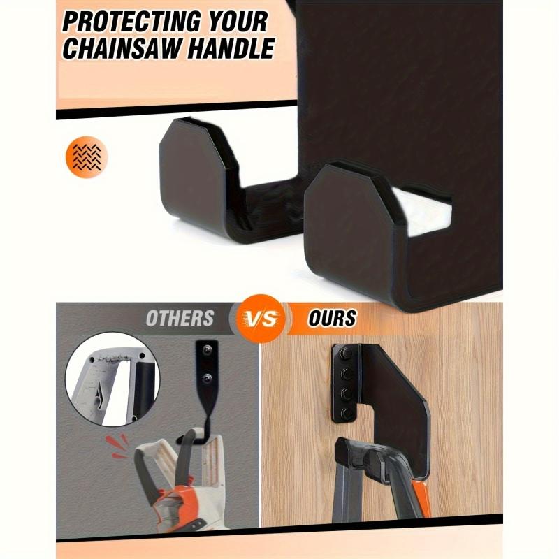 Sturdy Metal Chainsaw Hanger H - Screw Organizer Kit 评论和价格