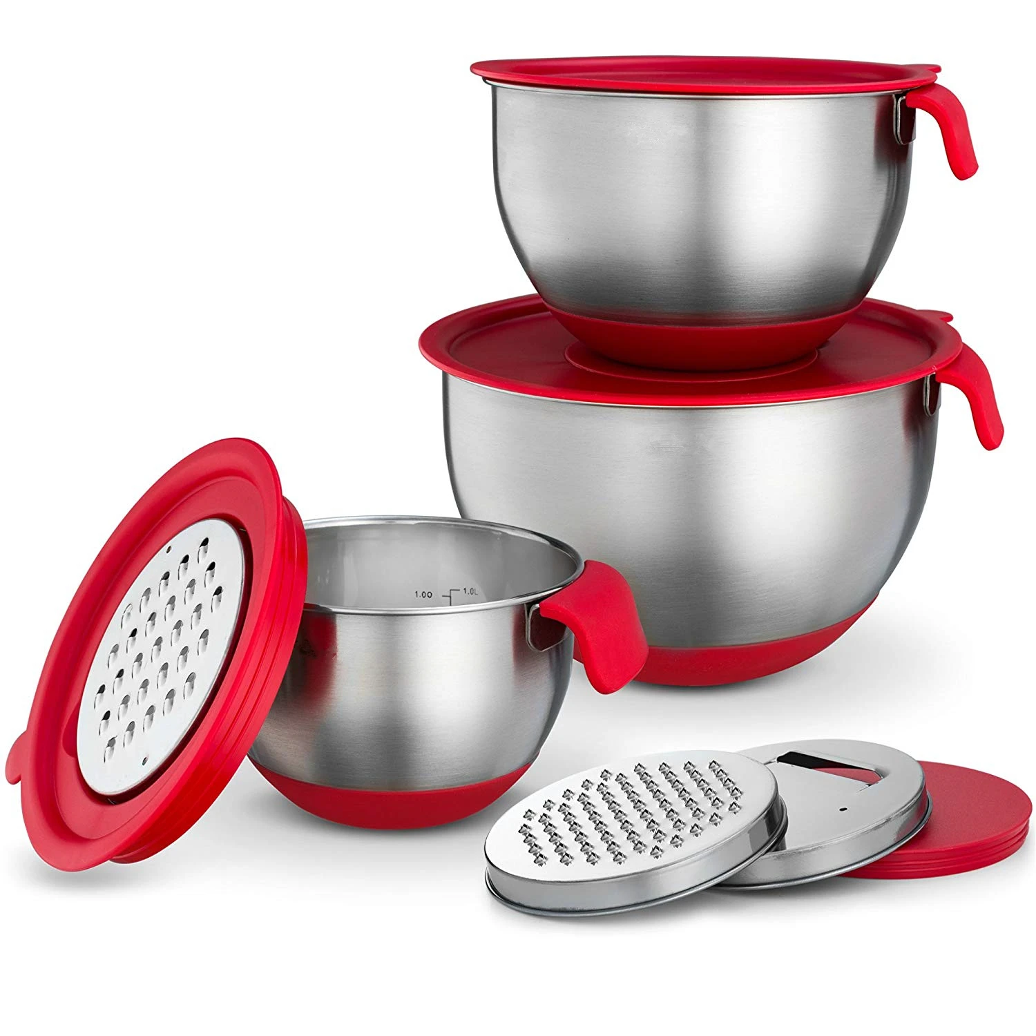 Mixing Bowl Stainless Steel Li - Tools Qa 评论和价格