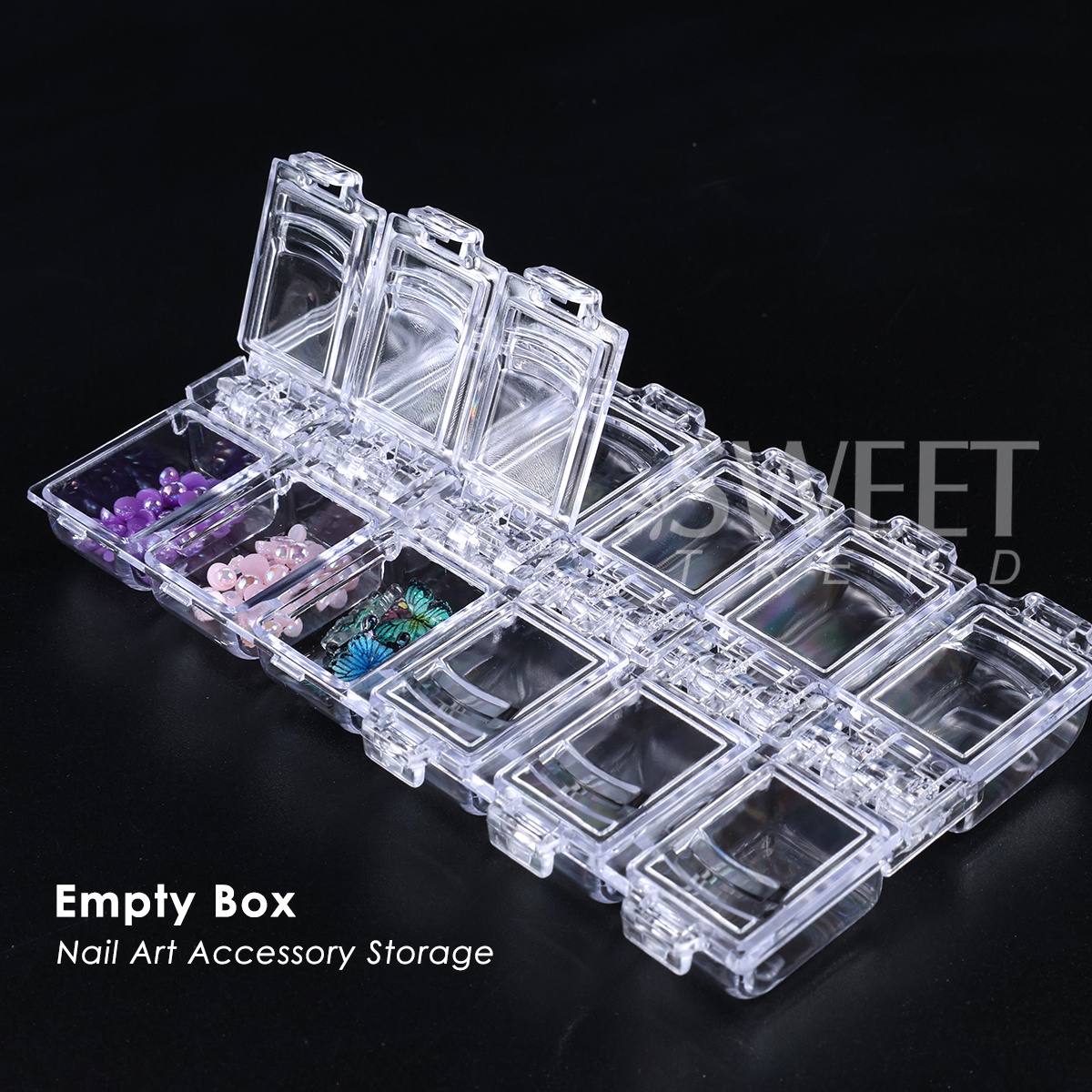 12 Grids Empty Nail Accessorie - Workshop Tools Cabinet 评论和价格