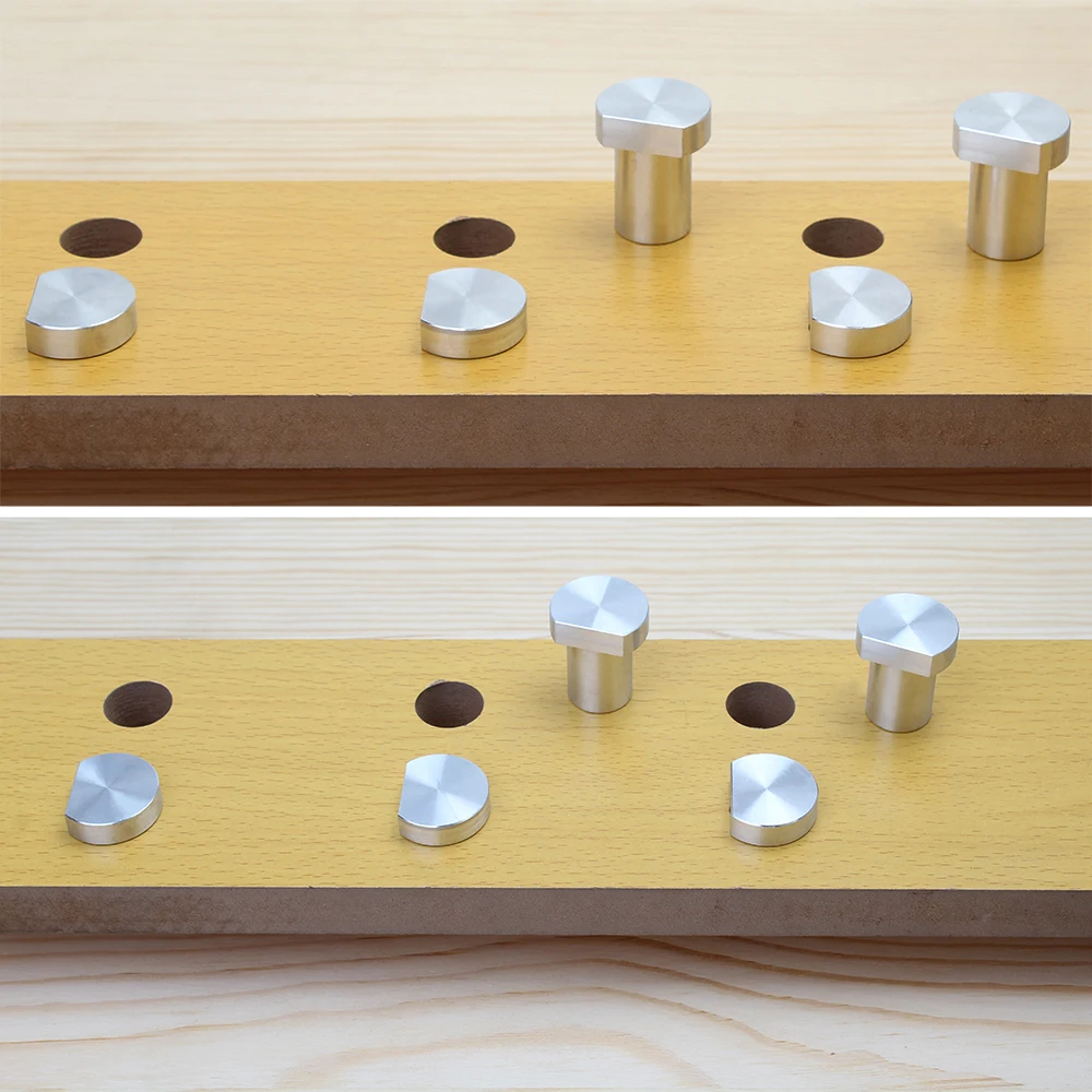 5Pcs Aluminum Alloy Workbench  - Bench Dog Hole 评论和价格