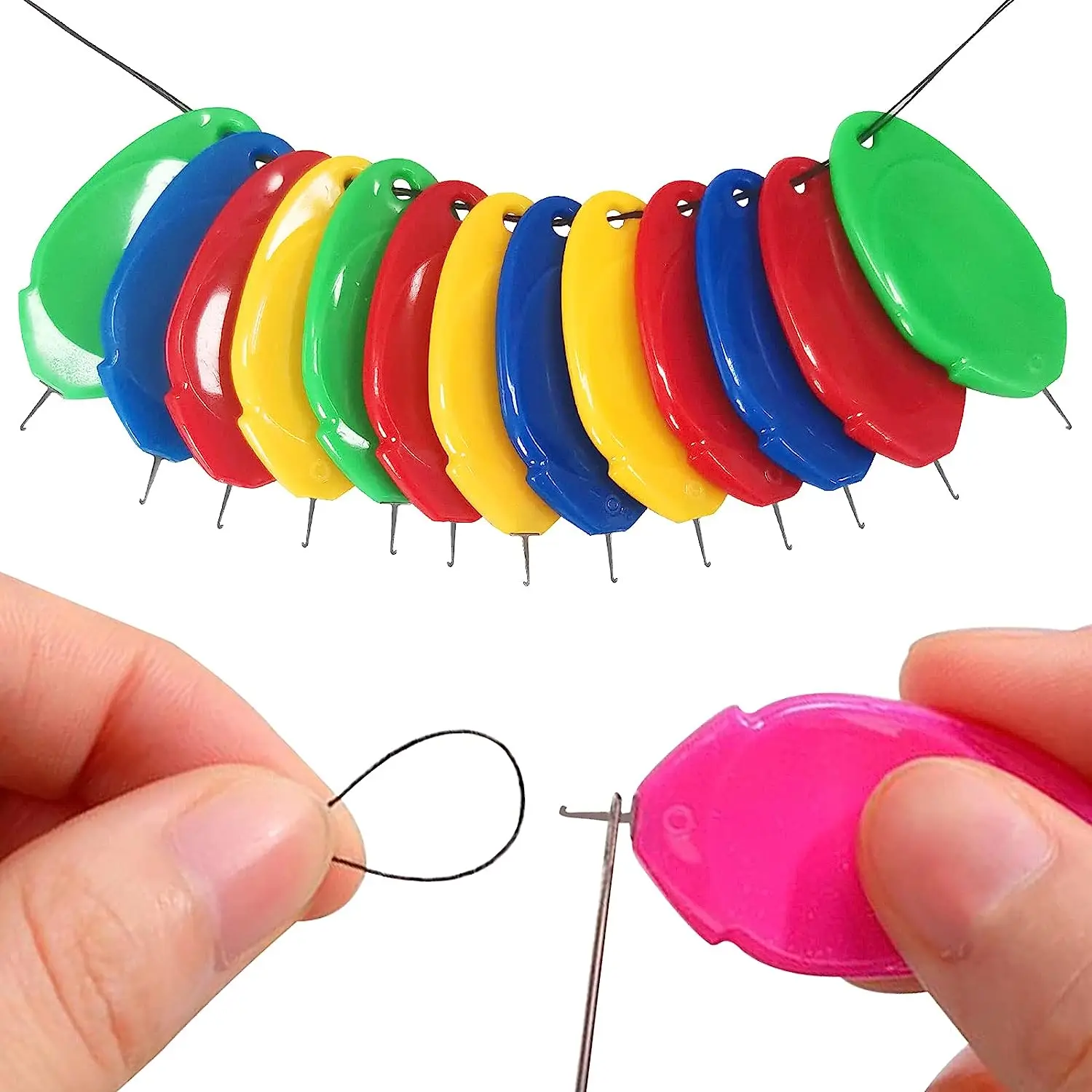 6Pcs Needle Threader Stitch In - Mechanical Workshop Tools And Equipment 评论和价格