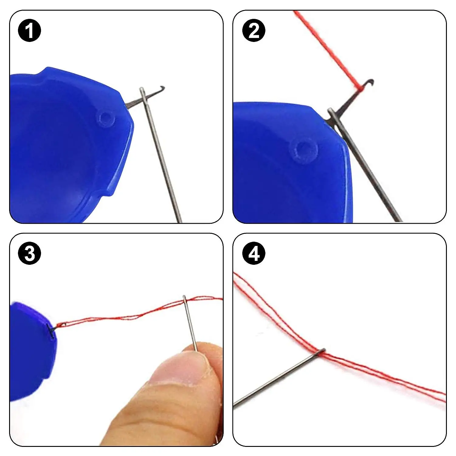 6Pcs Needle Threader Stitch In - Mechanical Workshop Tools And Equipment 评论和价格