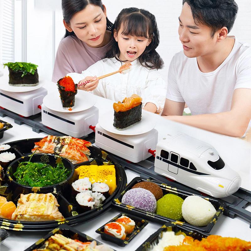 New Sushi Train Track Train Ro - Tools Workshop Kids 评论和价格