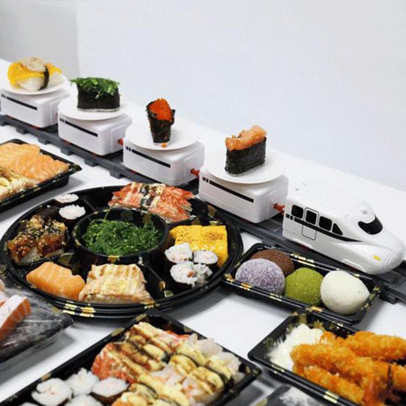 New Sushi Train Track Train Ro - Tools Workshop Kids 评论和价格