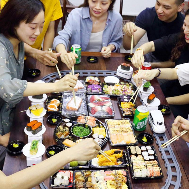 New Sushi Train Track Train Ro - Tools Workshop Kids 评论和价格