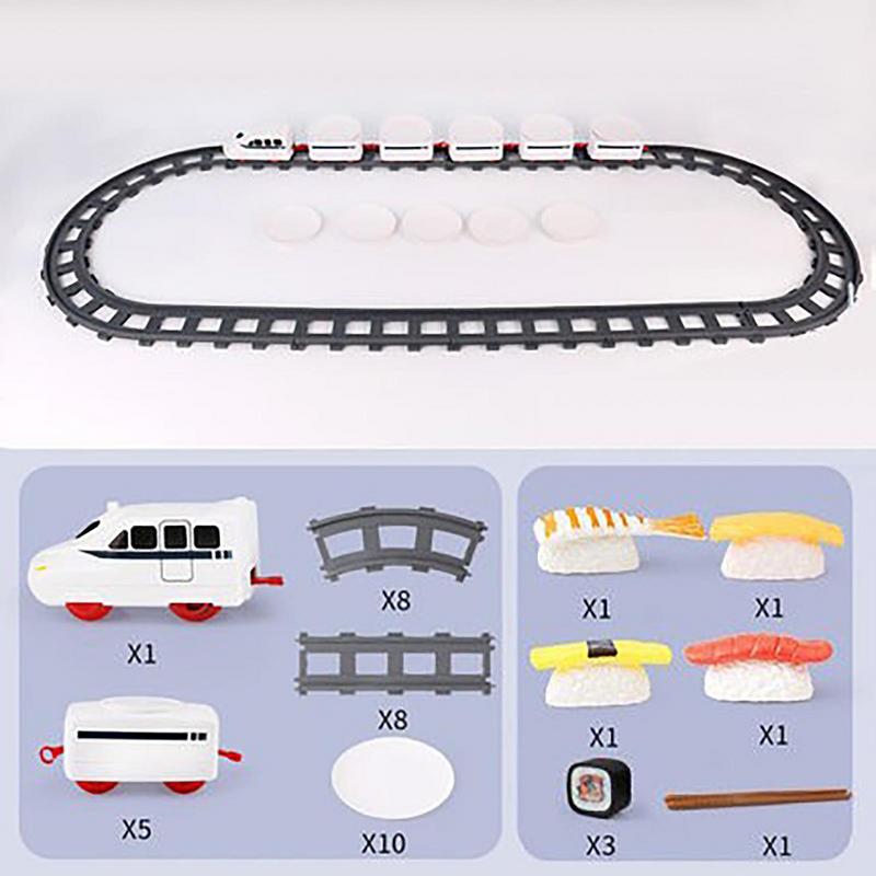 New Sushi Train Track Train Ro - Tools Workshop Kids 评论和价格